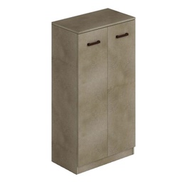 [AZ896315] Armadio scarpiera multiuso argilla 2 ante h130x71x38