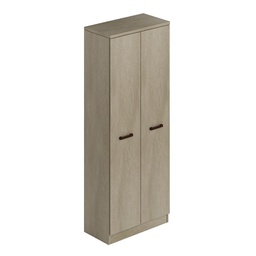 [AZ896285] Armadio scarpiera multiuso argilla due ante con portascope cm h182x71x38