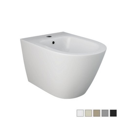 [DFLEX-182-F312-RGM] Bidet sospeso con fissaggio nascosto - Grigio opaco mat