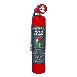 [DFLEX-413-XC0424] Bomboletta gas refrigerante R32 con manometro - 780 gr.