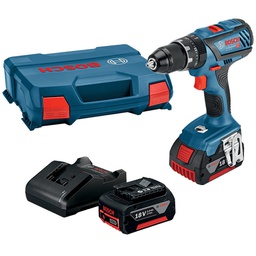 [CAP1932] Bosch-B 8VP Trapano con Batterie GSB 18 V