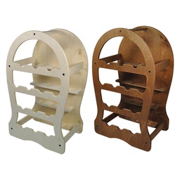 [DFL790832] Botte Portabottiglie 23 Pos. - Scuro Cm. 49 X 27 X H.76