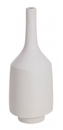 [B0183086] Bottiglia Decorativ Kothon Bianc S H29,5
