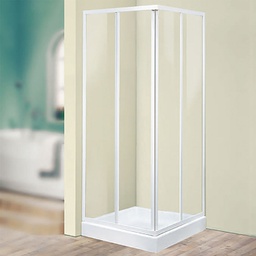 [DFLEX-100-NT2-070] Box doccia Tris Lux acrilico 2 lati cm 68-78