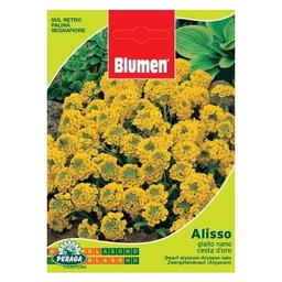 [027810] Bustina Con Semi Di Alisso Giallo Nano Cesta D\'Oro