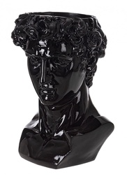 [B0183048] Busto Decorativo Olympus Nero H40 - 