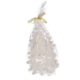 [V5511220000] Candela paraffina albero bianco cm ø14h19,5