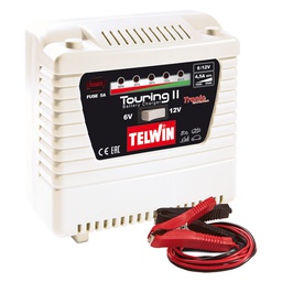 [DFL511185] Caricabatteria Touring 11 Telwin - Volt 6-12 Ah 15-25-30-55
