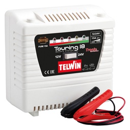 [DFL511186] Caricabatteria Touring 18 Telwin - Volt 12-24 Ah 60-50-180-115