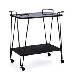 [B0746360] Carrello Zaira in metallo nero