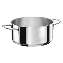 [DFL7938399] Casseruola Acciaio Con Due Manici 'Divina Re' Ø Cm. 28