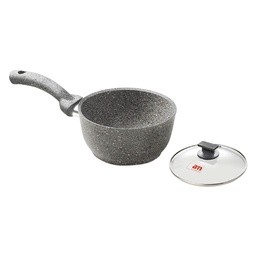 [DFL7938950] Casseruola Con Coperchio Vetro 'Cuore Di Pietra' Ø Cm. 16 - 1 Manico