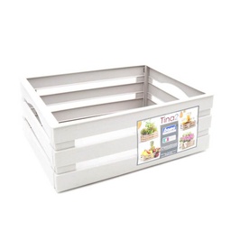 [1938631] Cassetta Tina 2 Milleusi 25X31X11Cm Panna