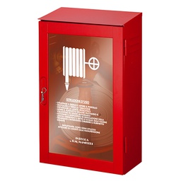 [DFLEX-350-7810] Cassetta antincendio esterna DN 45 con lancia 3 effetti - 580 x 370 x 200 mm