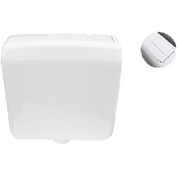 [DFLEX-132-8402] Cassetta esterna Pucci a zaino eco doppio pulsante 4/9 lt