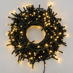 [20038408] Catena 300 Mini LED Multi FLASH BIANCO CALDO 18m
