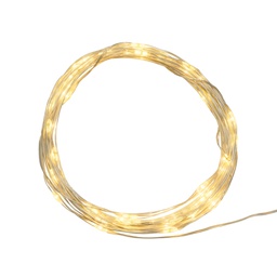 [20100256] Catena 40 MicroLED CR2032 4m PDQ Luci di Natale