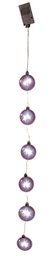 [B0911021] Catena 6Sfere C-18Luci Nero