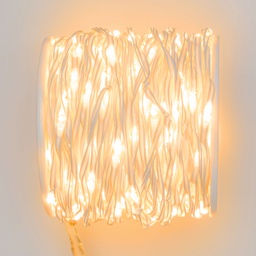 [20100266] Catena PL 500 MicroLED Bobina 4+25m Luci di Natale