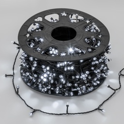 [20100224] Catena SLRO-MHD 1000 Maxi LED Convex ø8mm MultiFLASH DIAMOND Bobina 4+100m Luci di Natale