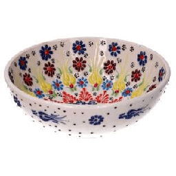 [2009009] Ciotola ceramica bianco tondo cmø15h9