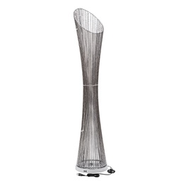 [20100249] Colonna Flared ATS Silver 100 LED H140cm Luci di Natale