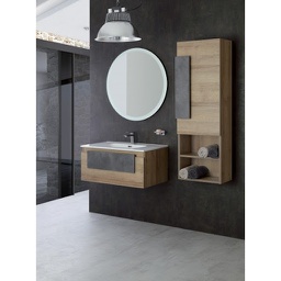 [BR804003] Composizione bagno un Cassetto Linea Urban 80x47x h38 cm