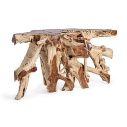 [B0680576] Consolle in legno naturale Lisandra 150x45 cm
