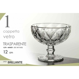 [GIC665653] 18x Coppa in vetro gelato macedonia ristoranti cm 12