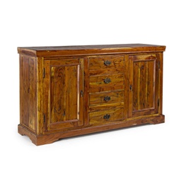 [B0742744] Credenza rustica Chateaux 2 ante e 4 cassetti