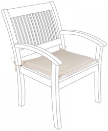 [B0805597] Cuscino Poly Spun Naturale Poltrona