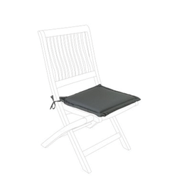 [2003129] Cuscino Poly antracite 42x42xH3 cm bizzotto