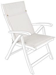 [B0805625] Cuscino Poly180 Naturale Schien Alto