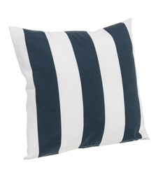 [B0806752] Cuscino Righe Bianco-Blu 43X43