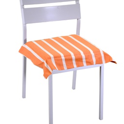 [V7920930000] Cuscino pop righe arancione quadro cm40x40h4