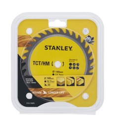 [2002190] Disco sega circolare Stanley Ø 140x12.7 mm 32 denti positivo