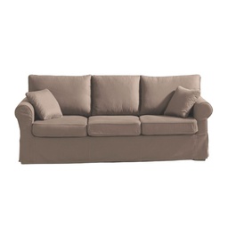 [FZ96869] Divano Country 3 posti sabbia soro 23 215 cm.