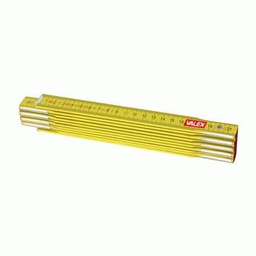 [VAL1800557] Doppiometro In Legno Di Acero Doppio Metro A Stecca Pieghevole 2Mt