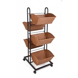 [B0721259] Espositore Claire Svas 5 cesti 60x50x128h cm