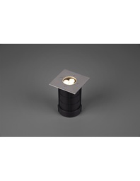[TRIO821669107] Faretto Led Da Incasso Calpestabile IP65 Nichel Belaja 11x11 cm Trio Lighting