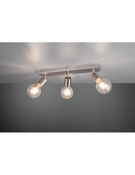 [TRIOR80183007] Faretto Spot 3xE27 Vannes Nichel L44 cm Trio Lighting
