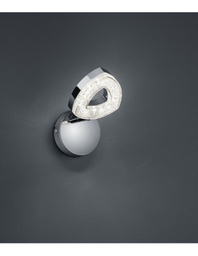 [TRIOR82131106] Faretto Tours Spot Led Cromo L8 cm Trio Lighting