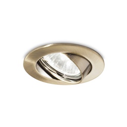 [8021696083186] Faretto ad incasso Swing brunito - D82 x H90 mm