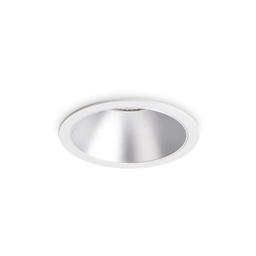 [8021696192284] Faretto ad incasso bianco arg D 85 x H 80 mm