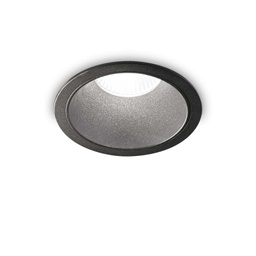 [8021696273167] Faretto ad incasso nero D 120 x H 105 mm