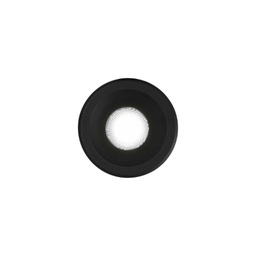 [8021696244846] Faretto ad incasso nero D 40 x H 40 mm