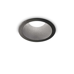 [8021696285412] Faretto ad incasso nero D 85 x H 80 mm