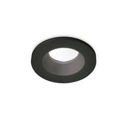 [8021696252032] Faretto ad incasso nero D 98 x H 50 mm