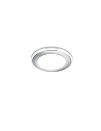 [2002748] Faretto da Incasso Aura Led 5w 3000k Cromo Ø8 cm Trio Lighting