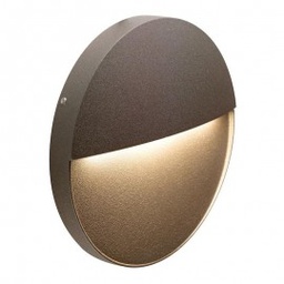 [SOV99157/27] Faretto tondo da incasso per esterno GEO ROUND LED integrato 6W 452LM 1 x IP65